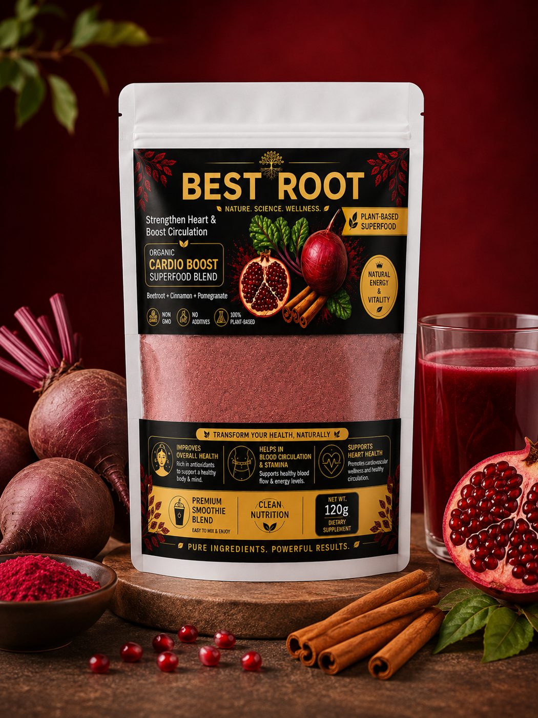 Cardio Boost Formula with beetroot and pomegranate